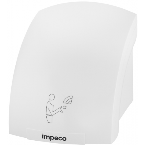 Automatyczna suszarka do rąk Impeco Breeze HD1H14 1800 W, gładki biały ABS